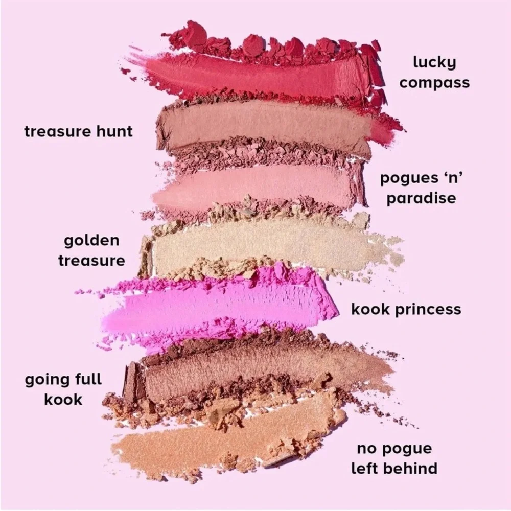 New Lottie London Outer Banks the pogues Eyeshadow and face Palette